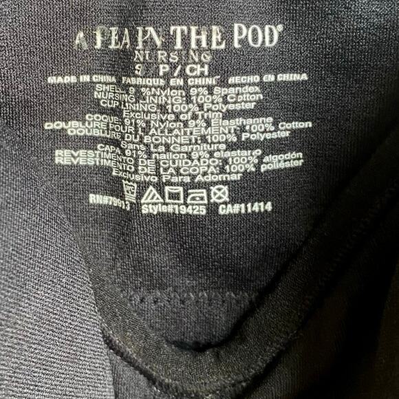 PEA IN THE POD Clip Down Nursing‎ Cami Tank S Built in Bra Shapewear Postpartum - Picture 10 of 10